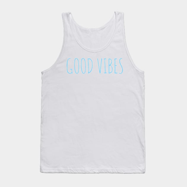 Good vibes yoga workout gym Tank Top by Coreoceanart